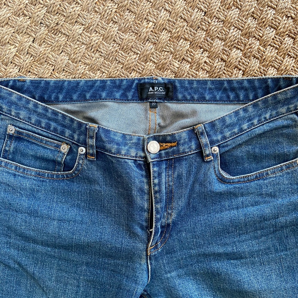 A.P.C slim straight jeans